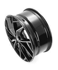 Jante Alu Alutec ADX.02 Diamond Black Front Polished 9x20 5x112 ET42, Alésage 57.1