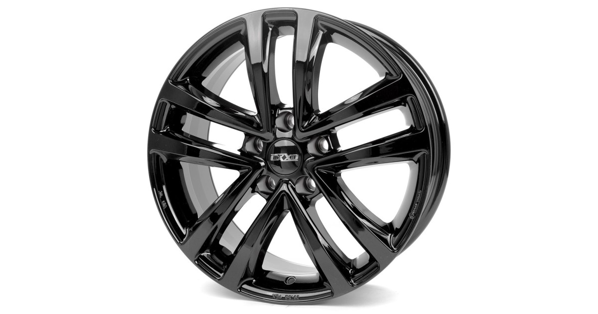 Jante Alu OXXO BRAVE BLACK (OX16) 7x17 5x112 ET41 , Alésage 66.6