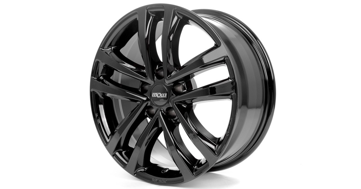 Jante Alu OXXO BRAVE BLACK (OX16) 7x17 5x112 ET41 , Alésage 66.6
