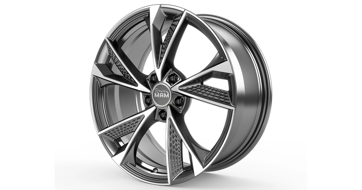 MAM RS6 PALLADIUM FRONT POLISH 8,5x19 5/114,3 ET40 Alésage 72,6