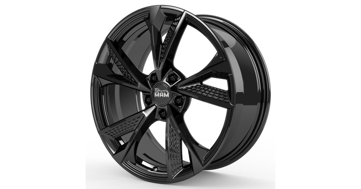 MAM RS6 BLACK PAINTED 8,5x19 5/120 ET35 Alésage 72,6