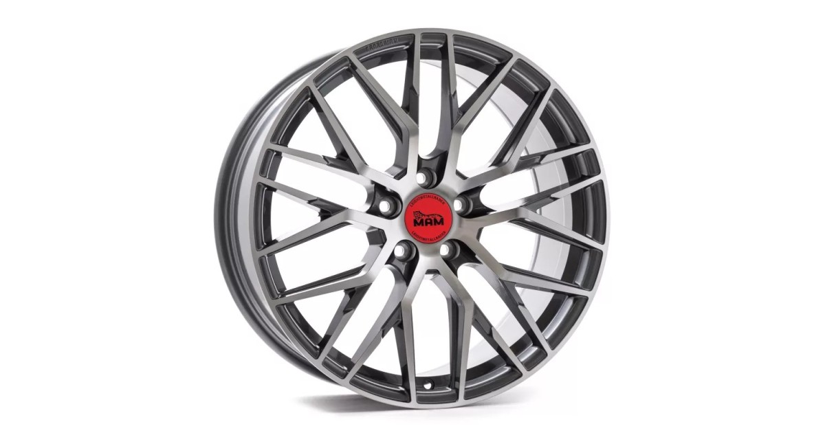 MAM RS4 PALLADIUM FRONT POLISH 8,5x19 5/114,3 ET40 Alésage 72,6