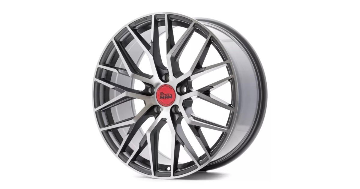 MAM RS4  PALLADIUM FRONT POLISH 8,5x19 5/120 ET35 Alésage 72,6