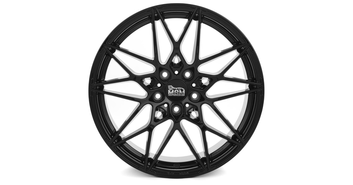 MAM B2N BLACK PAINTED 8,5x19 5/112 ET45 Alésage 72,6