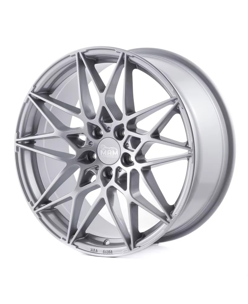 MAM B2N SILVER PAINTED 8,5x19 5/112 ET45 Alésage 72,6