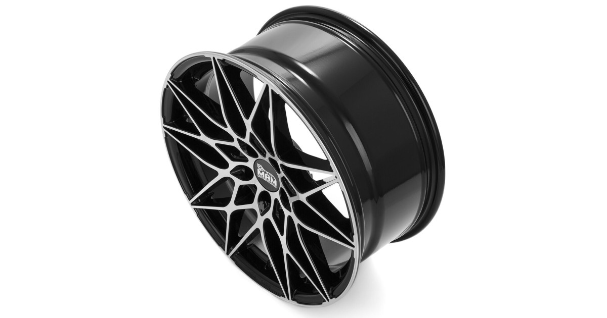 MAM B2N BLACK FRONT POLISH 8,5x19 5/120 ET35 Alésage 72,6