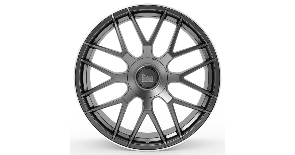 MAM GT1 PALLADIUM LIP POLISH 9,5x19 5/112 ET42 Alésage 66,6