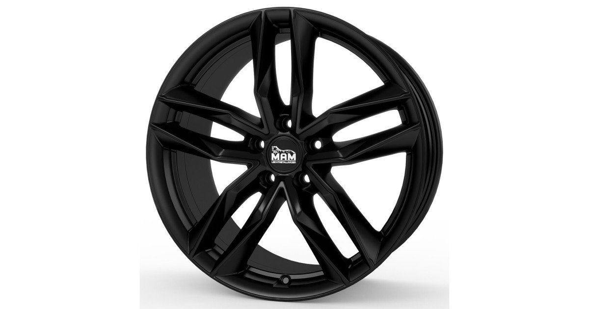 MAM RS3 MATT BLACK PAINTED  8,5x20 5/112 ET45 Alésage 66,6