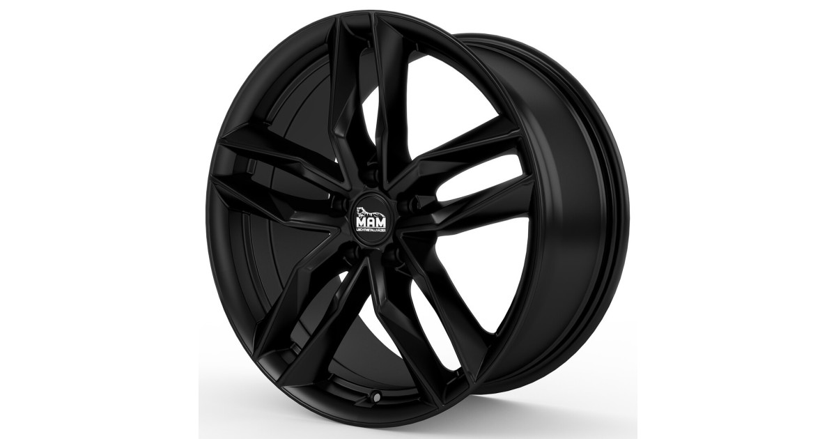 MAM RS3 MATT BLACK PAINTED  8,5x20 5/112 ET45 Alésage 66,6