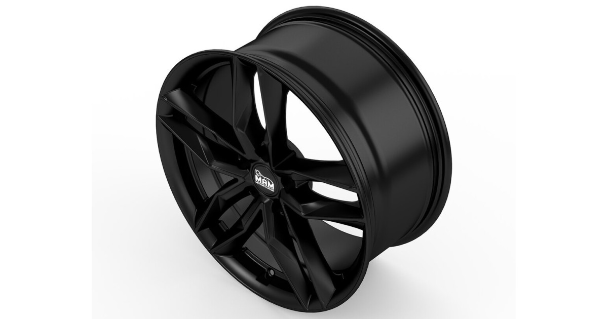 MAM RS3 MATT BLACK PAINTED  8,5x20 5/112 ET45 Alésage 66,6