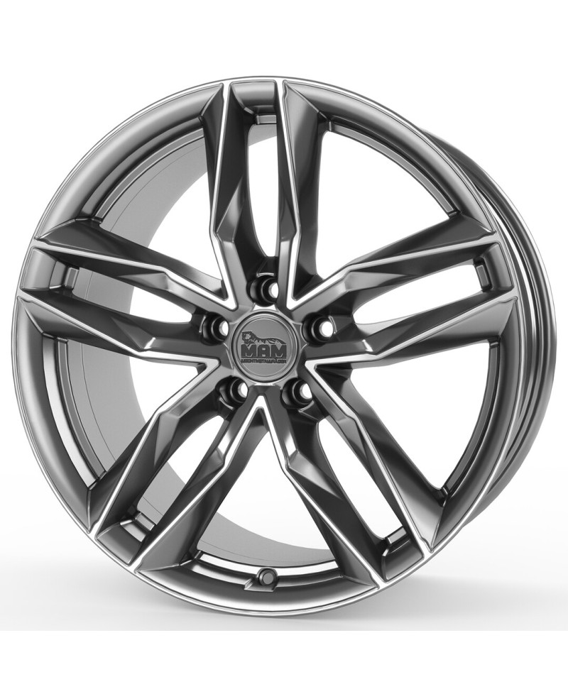 MAM RS3 PALLADIUM FRONT POLISH 8,5x20 5/112 ET30 Alésage 66,6