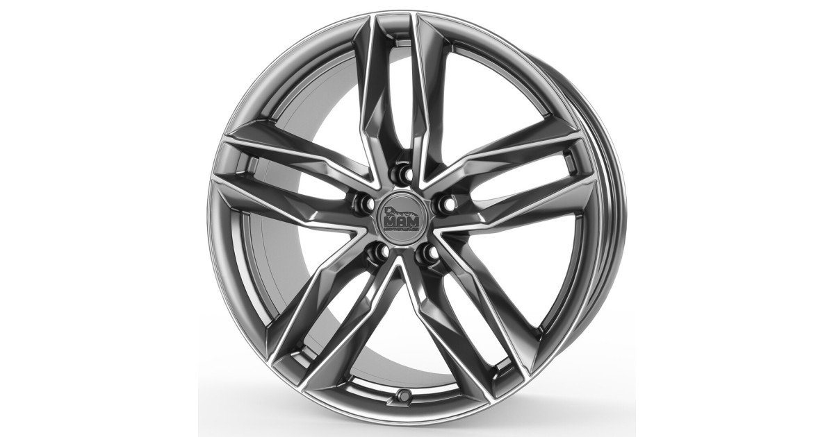 MAM RS3 PALLADIUM FRONT POLISH 8,5x20 5/112 ET30 Alésage 66,6