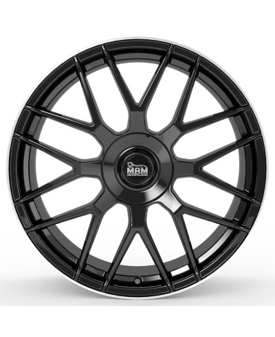 MAM GT1 BLACK LIP POLISH 8,5x19 5/112 ET45 Alésage 66,6