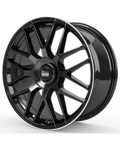 MAM GT1 BLACK LIP POLISH 8,5x19 5/112 ET45 Alésage 66,6