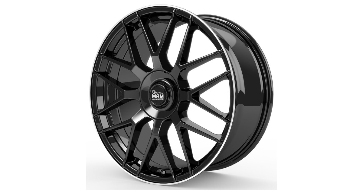 MAM GT1 BLACK LIP POLISH 8,5x19 5/112 ET45 Alésage 66,6