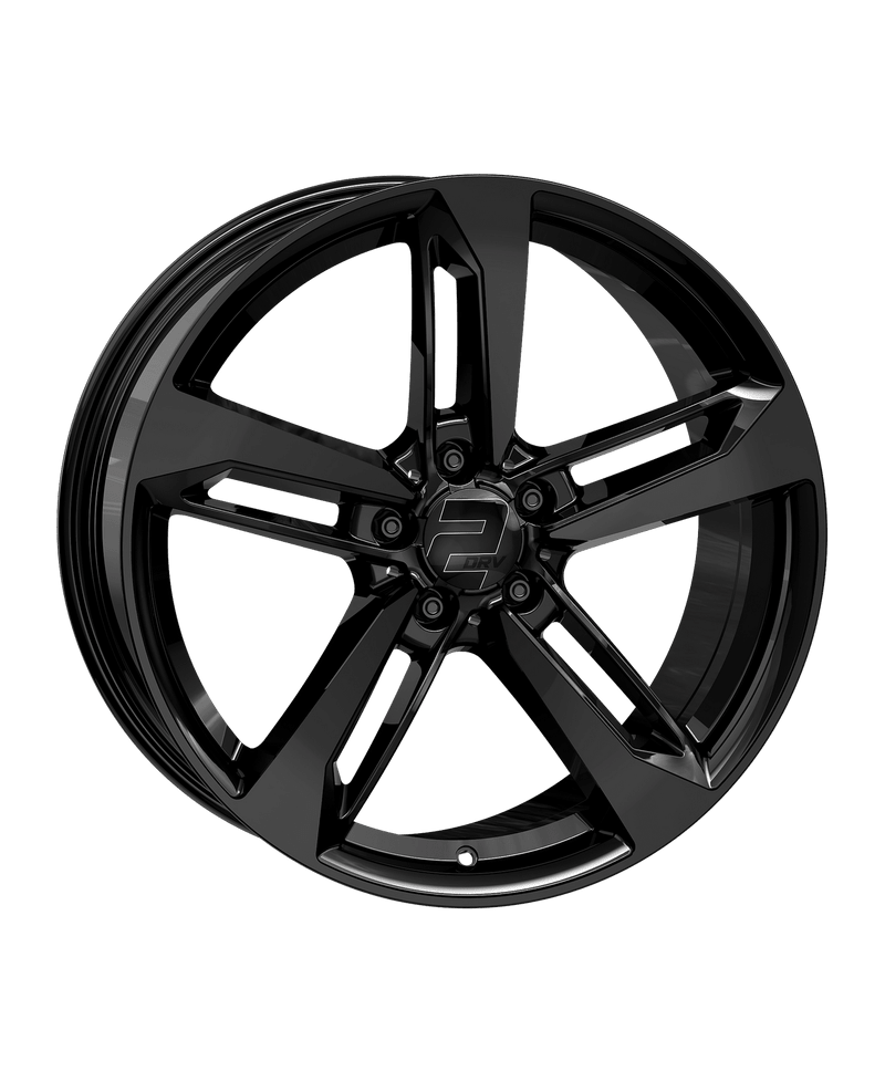 Jante ALU, Wheelworld - 2DRV WH36 SW+  Noir brillant laqué 8X18 5/112 ET48, Alésage 66.6
