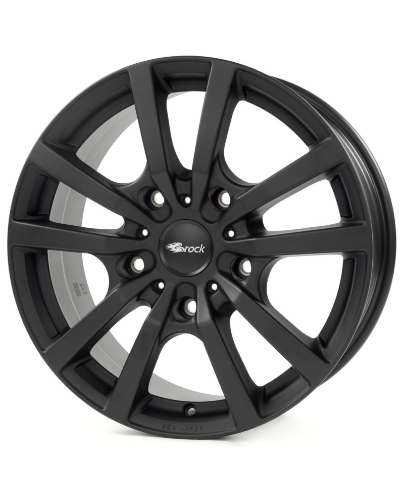 Jante Alu RC Design RC25T SKM Noir mat  7x17 5x112 ET51 , Alésage 66.6