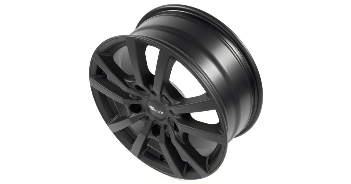 Jante Alu RC Design RC25T SKM Noir mat  7x17 5x112 ET51 , Alésage 66.6