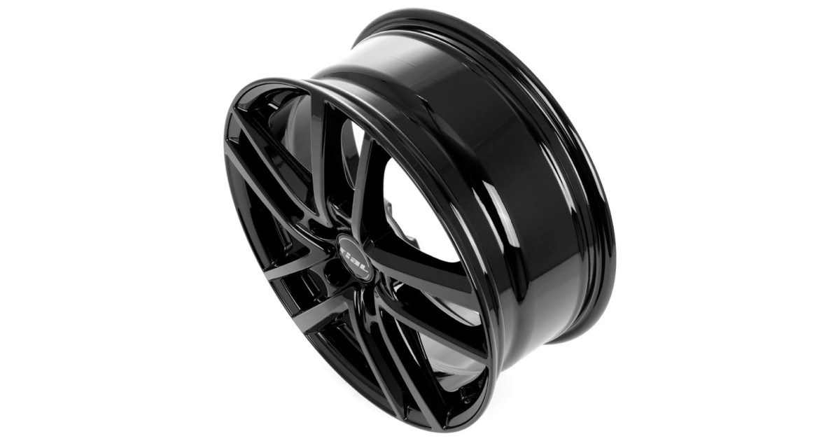 Jante Alu  RIAL Astorga Diamond-Black 7x17 5x112 ET45 , Alésage 57.1