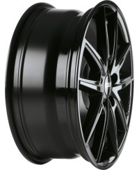 Jante ALU, CMS C30 Noir Brillant, 7.5X18 5/114.3 ET45, Alésage 67.1