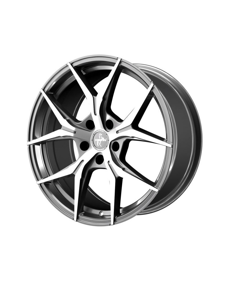 KESKIN KT19 PALLADIUM FRONT POLISH 8x18 5/112 ET30 Alésage 72,6