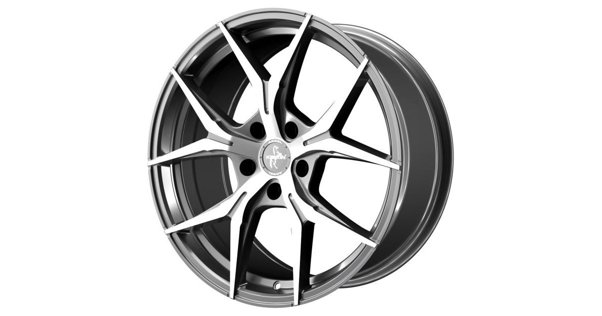 KESKIN KT19 PALLADIUM FRONT POLISH 8x18 5/112 ET30 Alésage 72,6