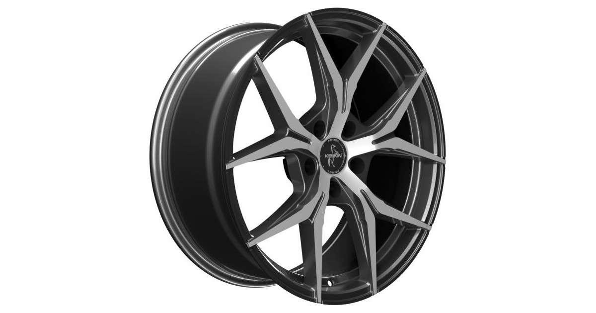 KESKIN KT19 Angel PALLADIUM FRONT POLISH 8x18 5/112 ET30 Alésage 72,6