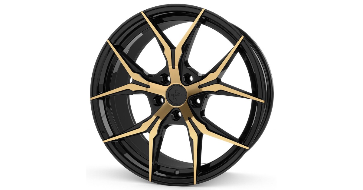 KESKIN KT19N BLACK FRONT GOLD 8,5x19 5/108 ET45 Alésage 72,6
