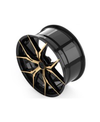 KESKIN KT19N BLACK FRONT GOLD 8,5x19 5/112 ET30 Alésage 72,6