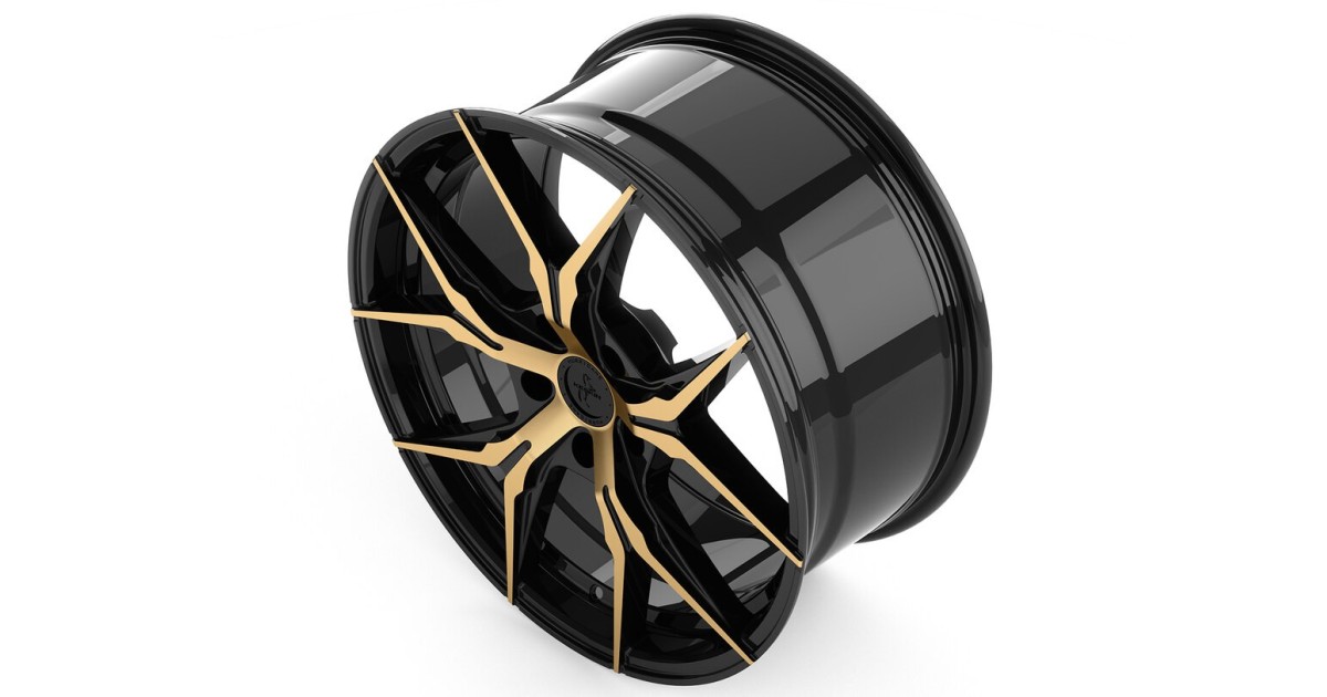 KESKIN KT19N BLACK FRONT GOLD 8,5x19 5/112 ET45 Alésage 72,6