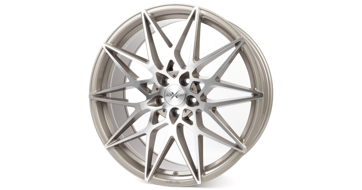 Jante ALU, Axxion AX9 PGP+ Platine gris poli brillant 9X21 5/112 ET42, Alésage 66.6