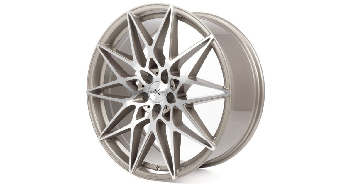 Jante ALU, Axxion AX9 PGP+ Platine gris poli brillant 9X21 5/112 ET42, Alésage 66.6