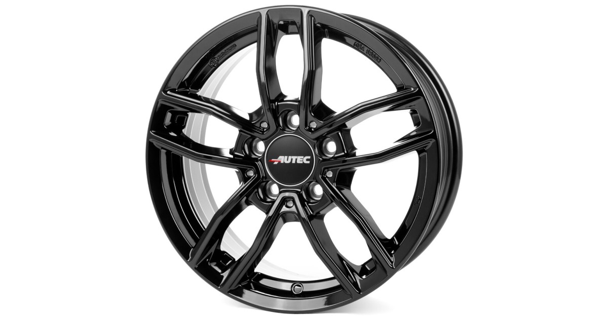 Jante Alu Autec Mercador Black 6,5x17 5x112 ET44 , Alésage 66.6