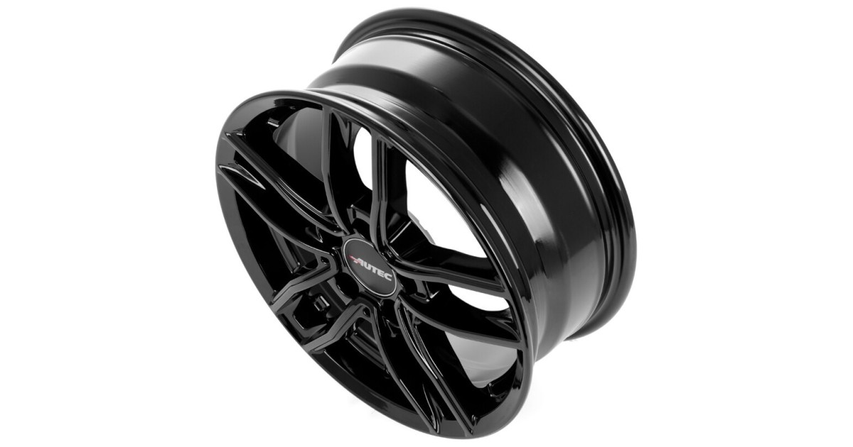 Jante Alu Autec Mercador Black 6,5x17 5x112 ET44 , Alésage 66.6