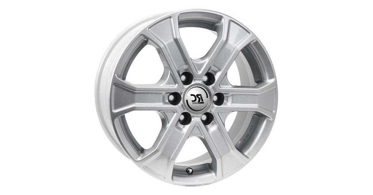 Jante Alu RC Design RC31 Crystal Silver 7x16 6x139,7 ET55  , Alésage 93.1