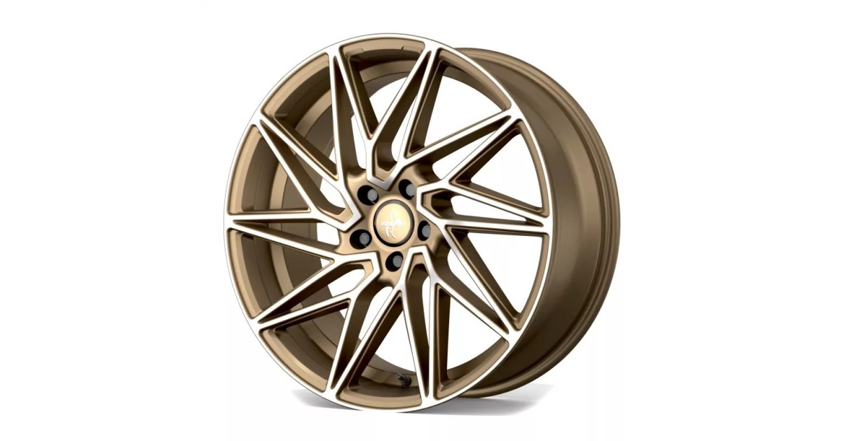 KESKIN KT20 FUTURE BRONZE FRONT POLISH 8,5x19 5/112 ET45 Alésage 72,6