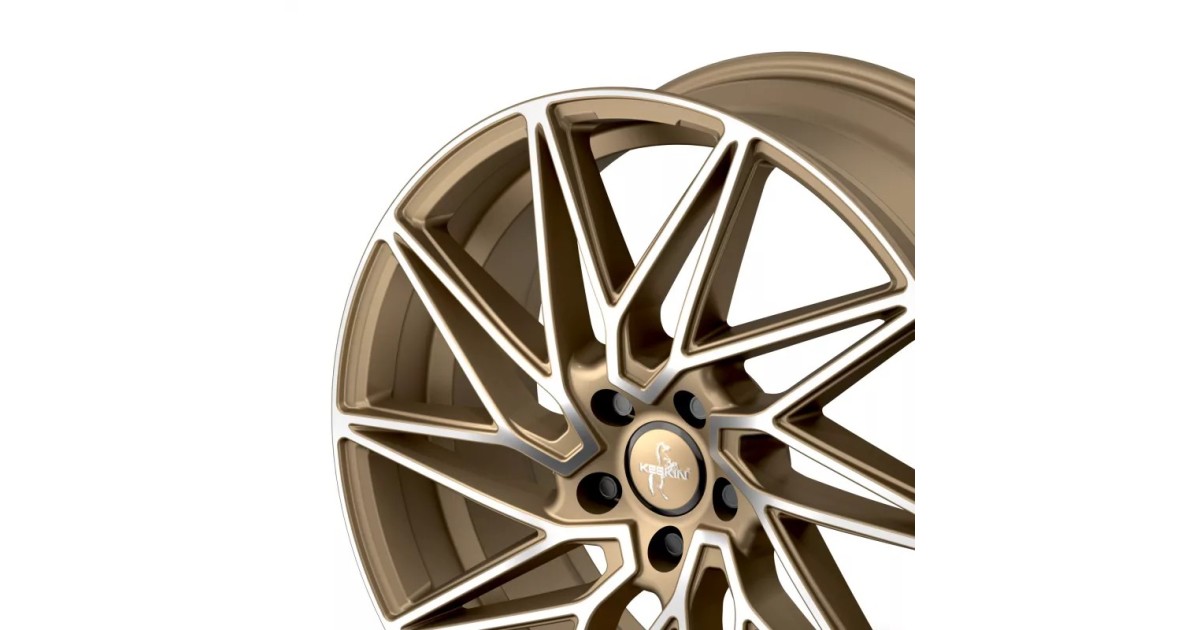 KESKIN KT20 FUTURE BRONZE FRONT POLISH 8,5x19 5/112 ET45 Alésage 72,6
