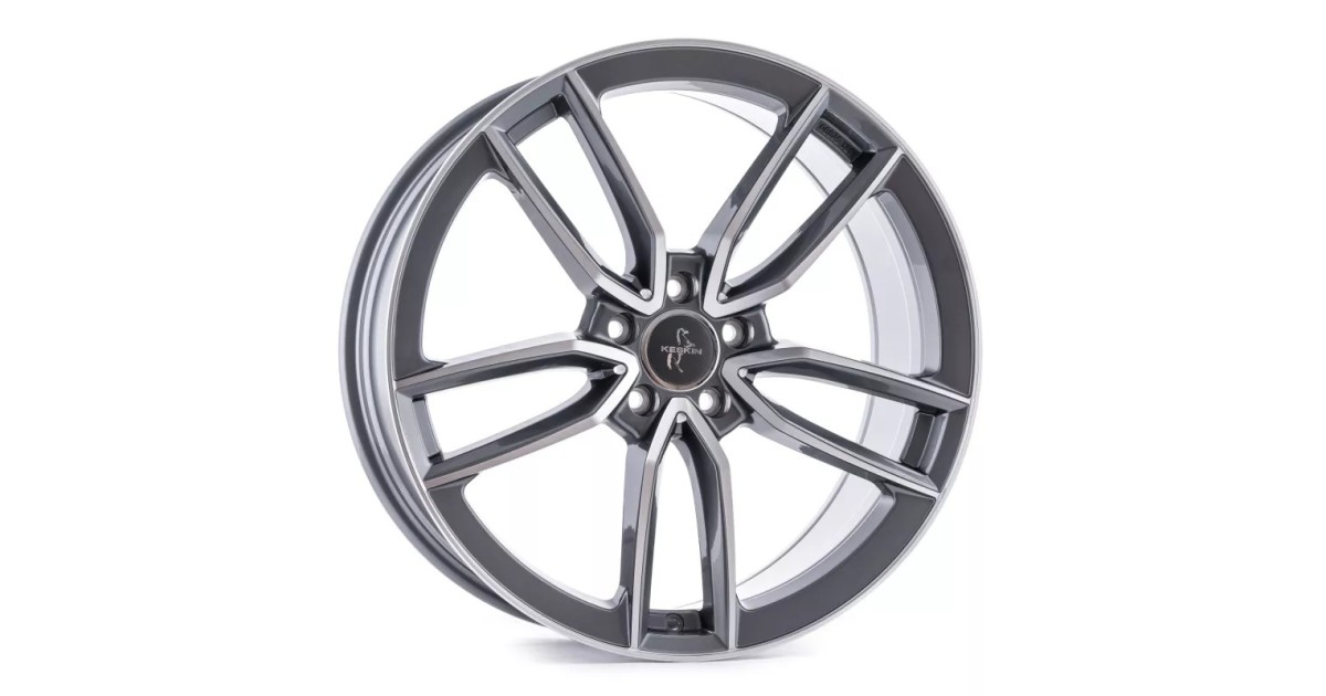 KESKIN KT21  Elegance PALLADIUM FRONT POLISH 8,5x20 5/112 ET42 Alésage 66,6