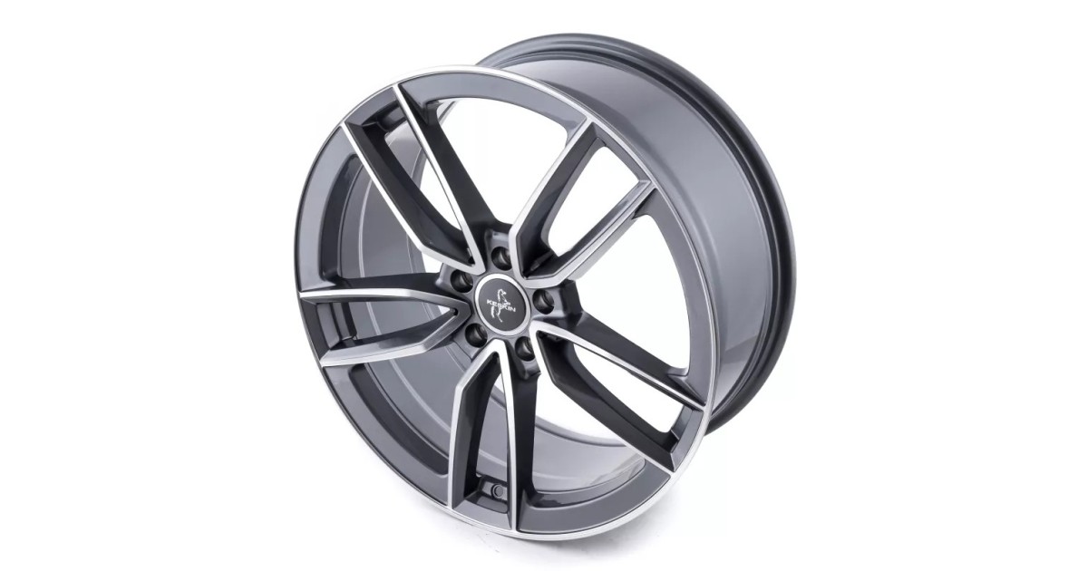 KESKIN KT21  Elegance PALLADIUM FRONT POLISH 8,5x20 5/112 ET42 Alésage 66,6