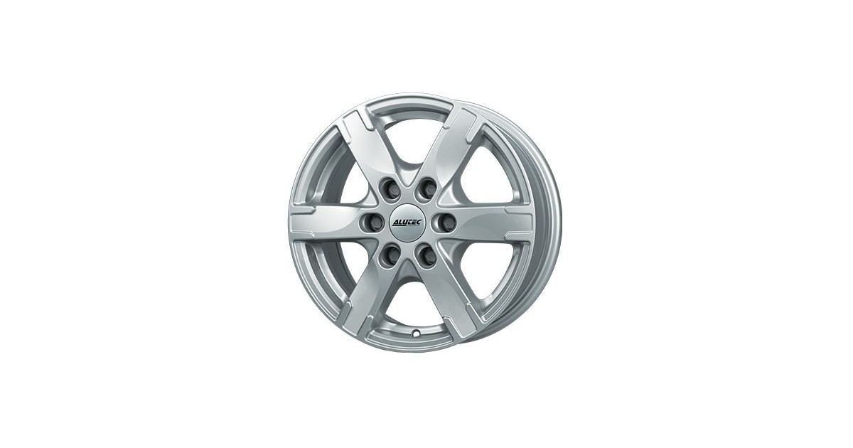 Jante ALU, Alutec TIT/SI/ET53 polar-silber, 8X18 6/139.70 ET53, Alésage 93.1