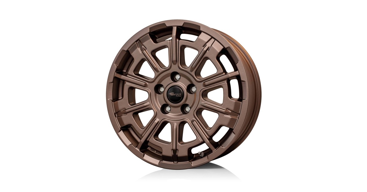 Jante Alu Brock B45 Bronze Copper Matt 7x17 6x120 ET45, Alésage 74.6