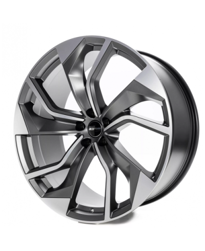 Jante Alu GMP Rebel matt anthracite diamond 8,5x20 5x112 ET35  , Alésage 66.6