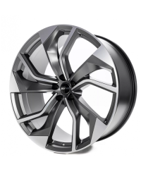 Jante Alu GMP Rebel matt anthracite diamond 8,5x20 5x112 ET35  , Alésage 66.6