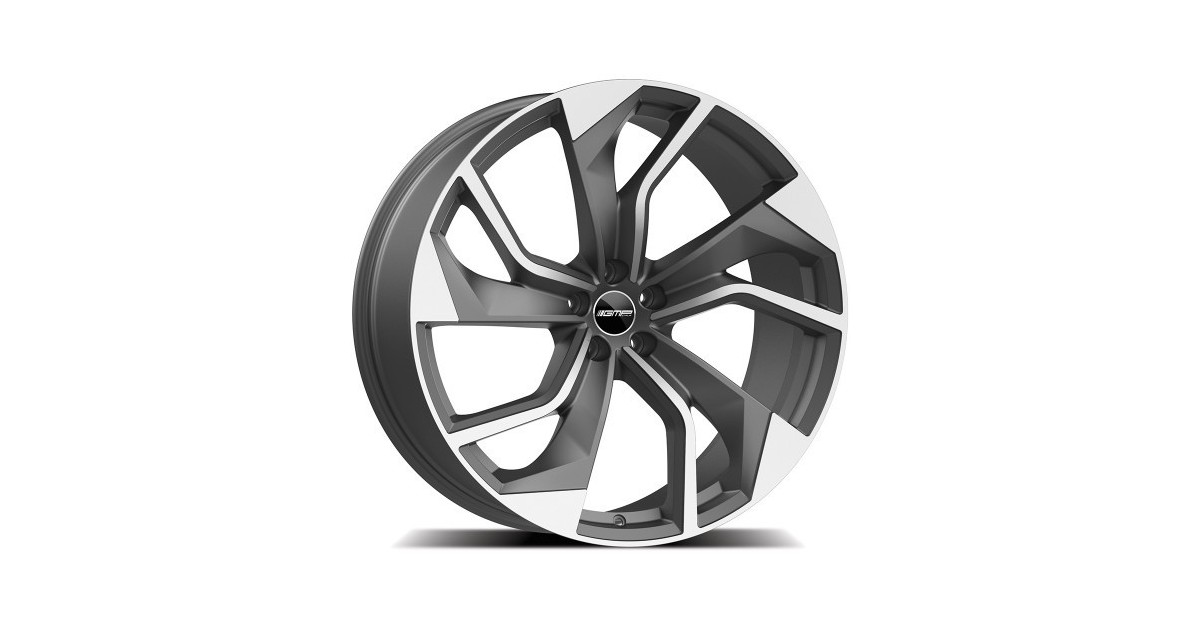 Jante Alu GMP Rebel matt anthracite diamond 8,5x20 5x112 ET35  , Alésage 66.6