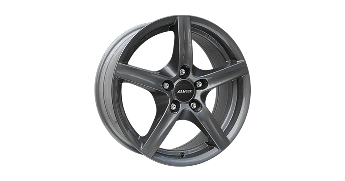 Jante Alu Alutec Grip Graphite 7,5x18 5x112 ET45, Alésage 57.1