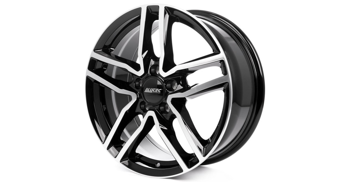 Jante Alu Alutec Ikenu Diamant-schwarz 8x19 5x112 ET40 , Alésage 70.1