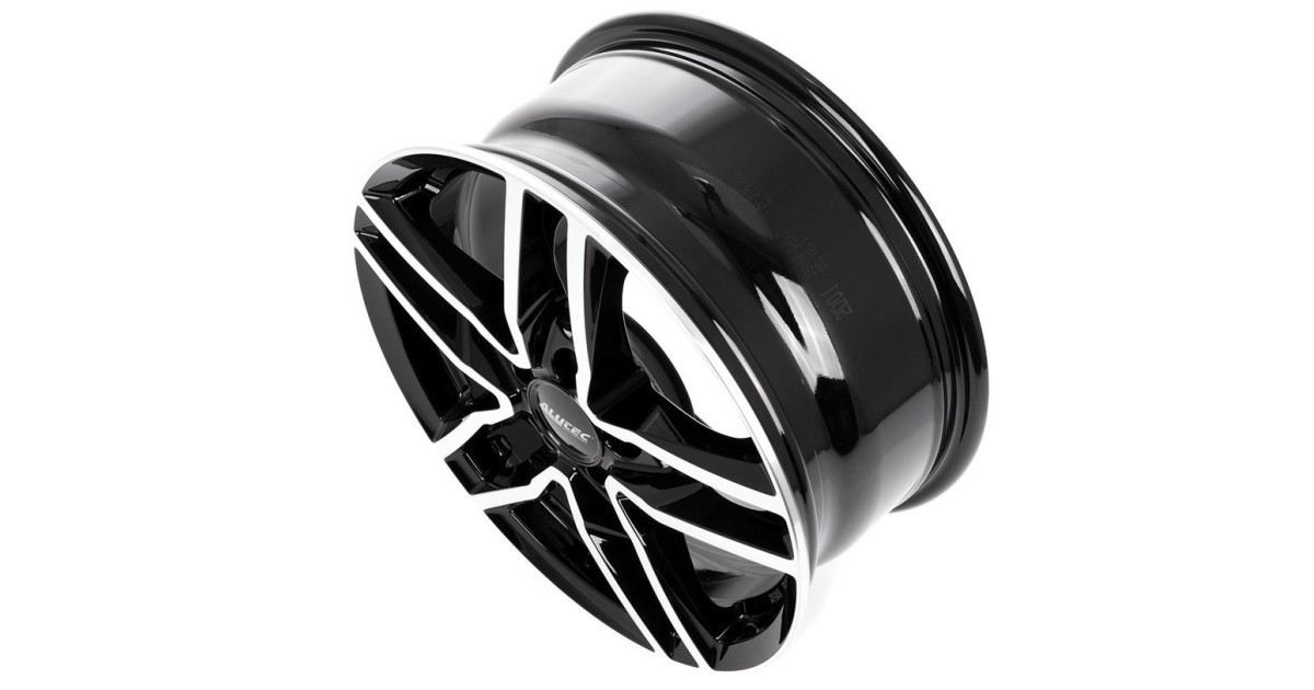 Jante Alu Alutec Ikenu Diamant-schwarz 8x19 5x112 ET40 , Alésage 70.1