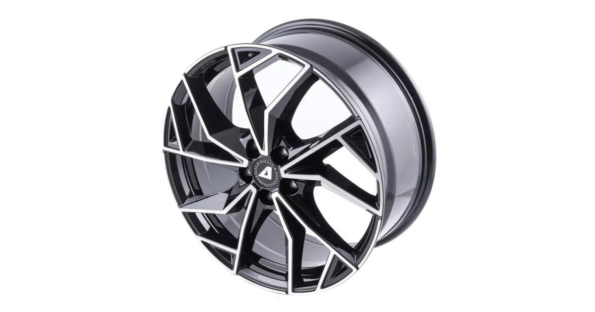 Jante Alu Alutec ADX.02 Diamant-schwarz 8x20 5x112 ET45, Alésage 57.1