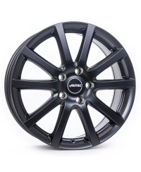 Jante Alu Autec  Skandic  Noir mat laqué 7x17 5x100 ET46 , Alésage 60.1