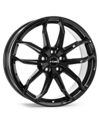 Jante Alu Rial Lucca Diamond Black 8x18 5x108 ET45 , Alésage 70.1